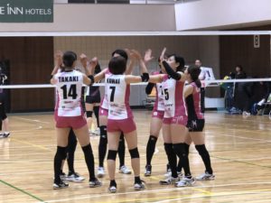 【試合結果/フォトギャラリー】全国6人制バレーボールリーグ男女優勝大会　女子決勝リーグ　長野大会