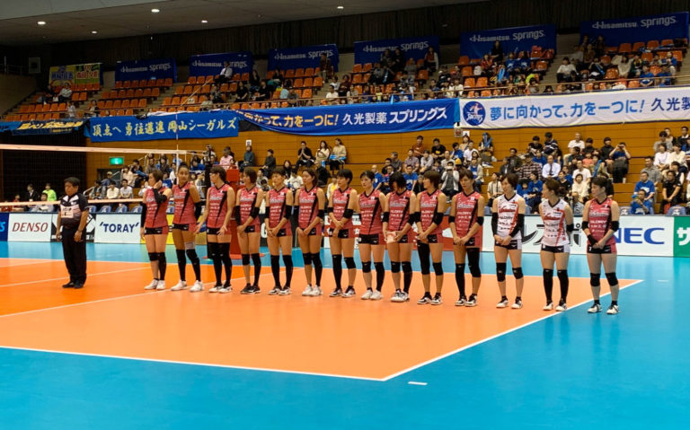 2019-10-19_佐賀県ＳＡＧＡサンライズパーク総合体育館 vs岡山シーガルズ