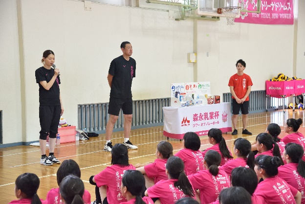 【森永乳業杯ツアーオブバレーボール２０１９】大阪大会 9月21日＠羽曳野市立はびきの埴生学園