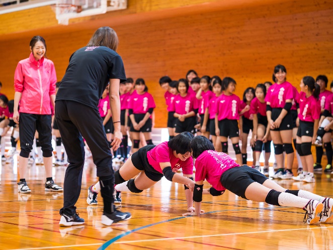 【森永乳業杯ツアーオブバレーボール２０１９】岡山大会 11月9日＠岡山市立岡山中央中学校