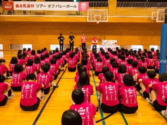 【森永乳業杯ツアーオブバレーボール２０１９】岡山大会 11月9日＠岡山市立岡山中央中学校