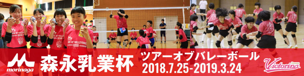 森永乳業杯 ツアーオブバレーボール 2018-2019