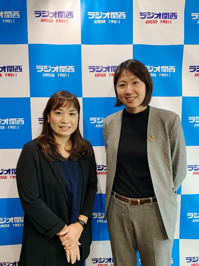 ラジオ関西、元日「新春対弾」で JTマーヴェラス谷口雅美GMと球団副社長竹下佳江の対談を放送！