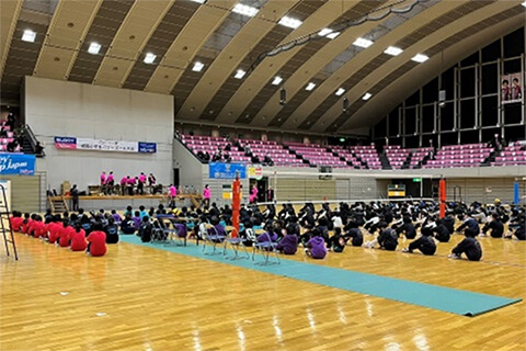 第5回グローリーカップ　 ヴィクトリーナ小学生バレーボール大会を開催しました