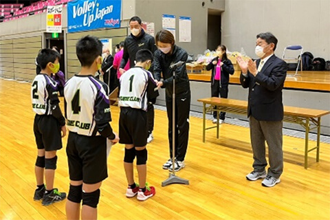 第5回グローリーカップ　 ヴィクトリーナ小学生バレーボール大会を開催しました