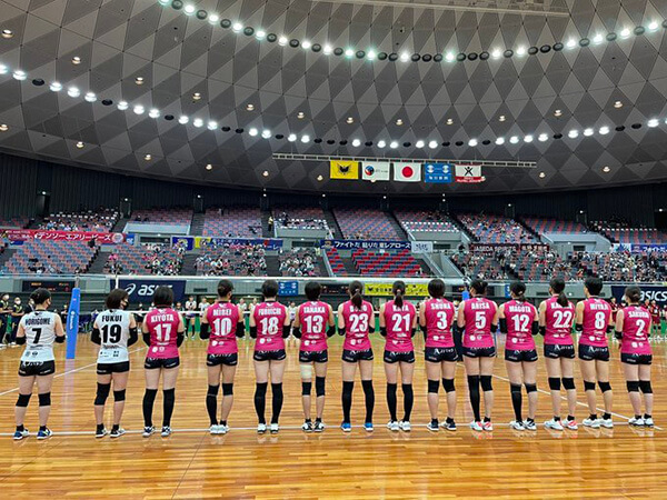 黒鷲旗 全日本男女選抜バレーボール大会の試合結果