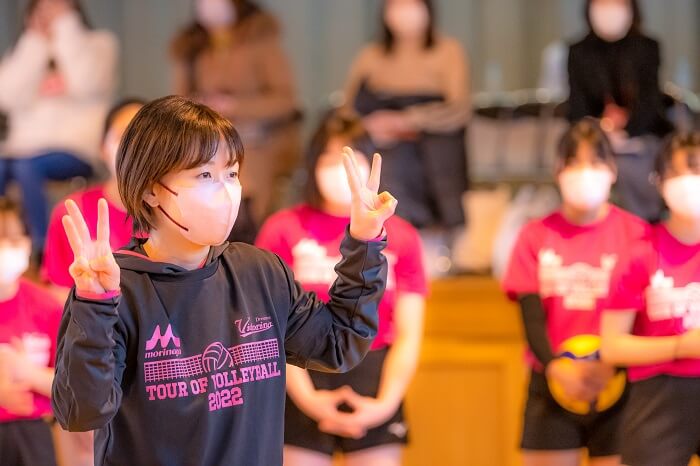 森永乳業杯ツアー オブ バレーボール2023 札幌大会